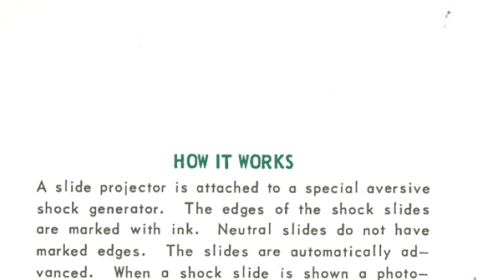 Shock the Gay Away: Unpacking the Farrall Instruments Electro-Shock Machine