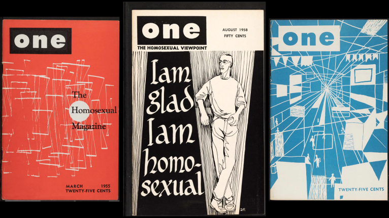 Three covers of ONE Magazine